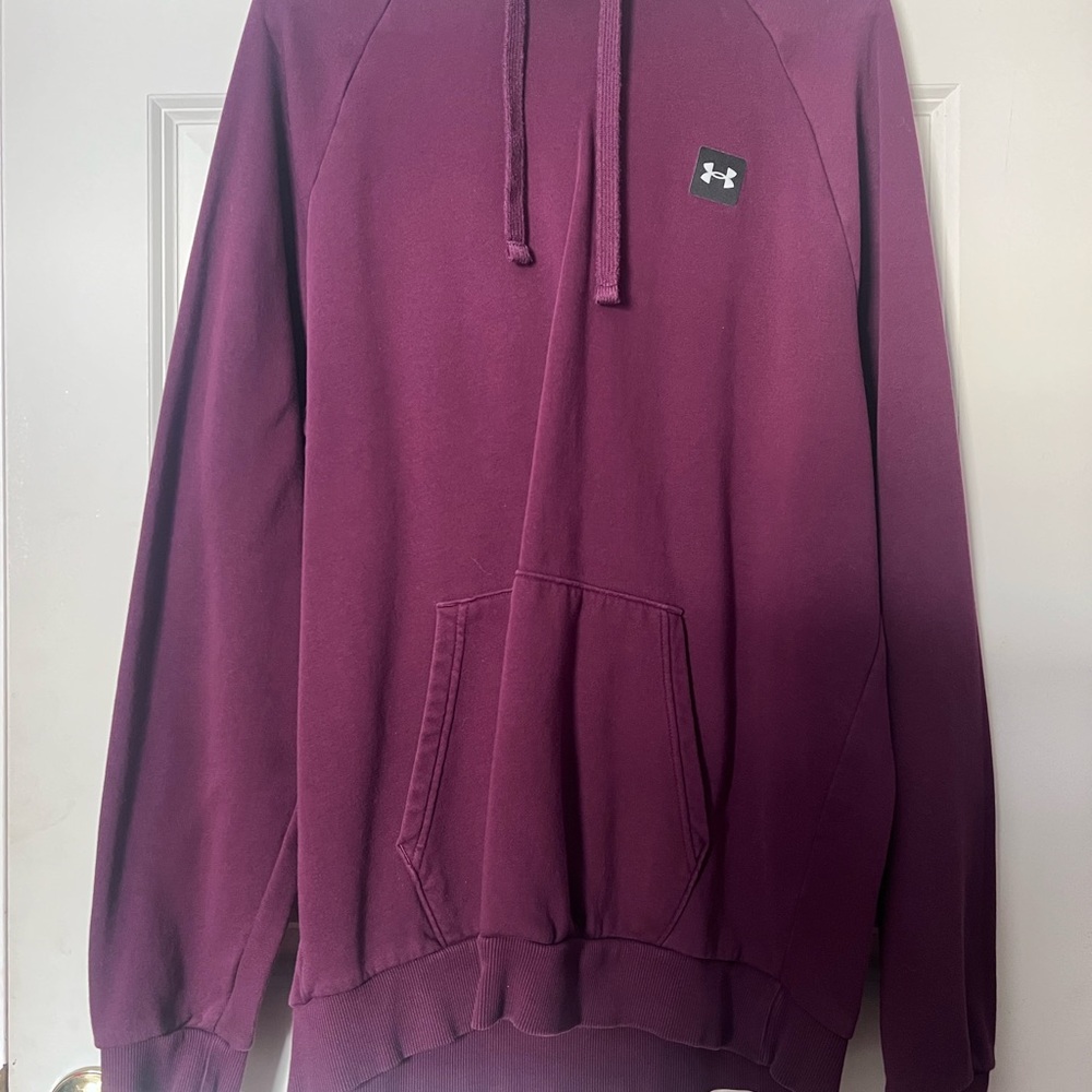 LG Men's Under Armor Maroon Hoodie